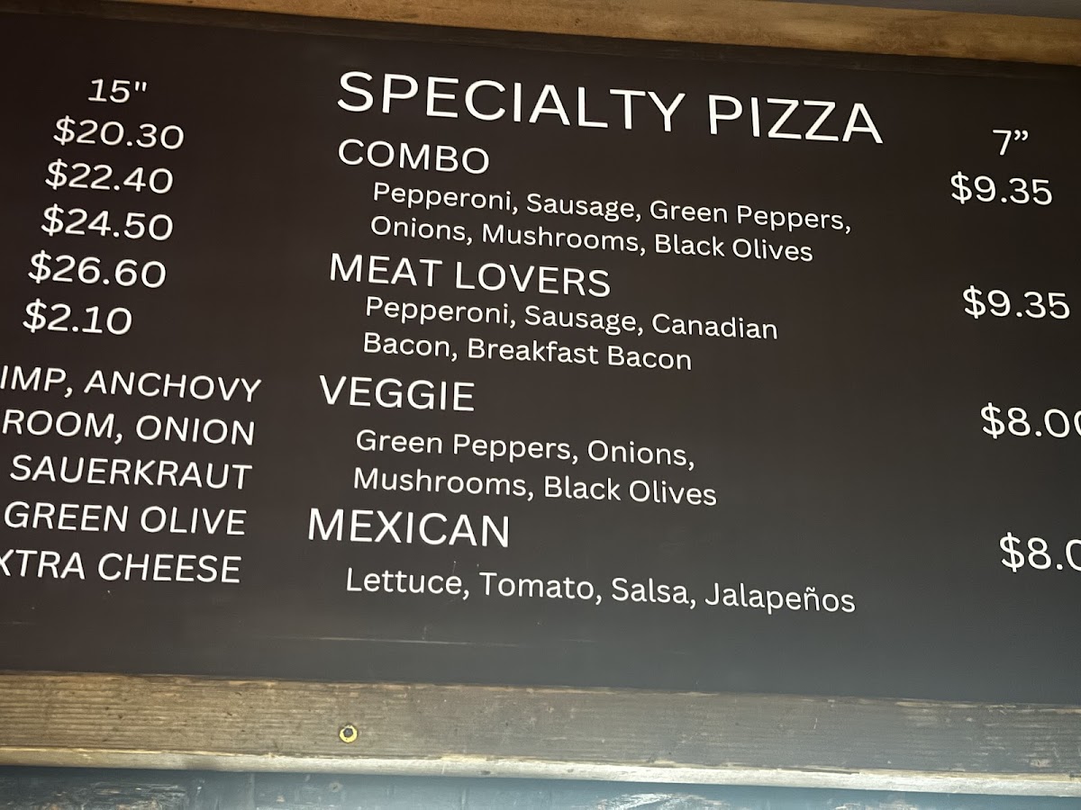 Moose's Saloon Menu - Image 5